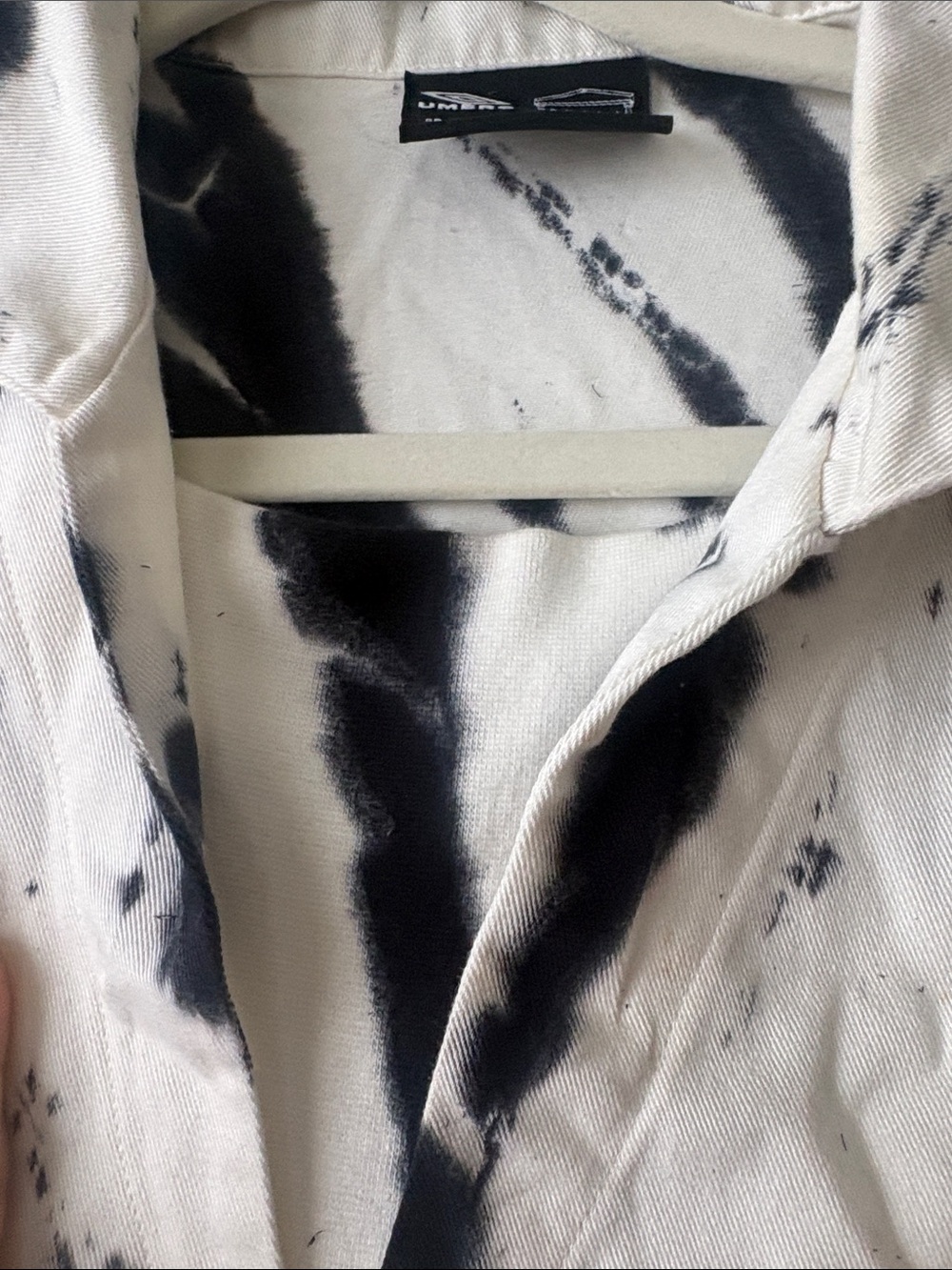 Umbro Tie-Dye Pullover with Orange Logos - Picture 7 of 8